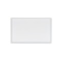 10x6x1 White Melamine Tray